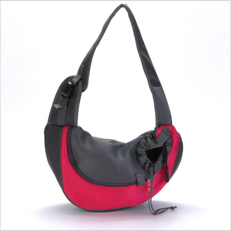 Adjustable Breathable Travel Shoulder Carry Dog Cat Tote Bag Backpack Soft Pet Carrier Sling Bag